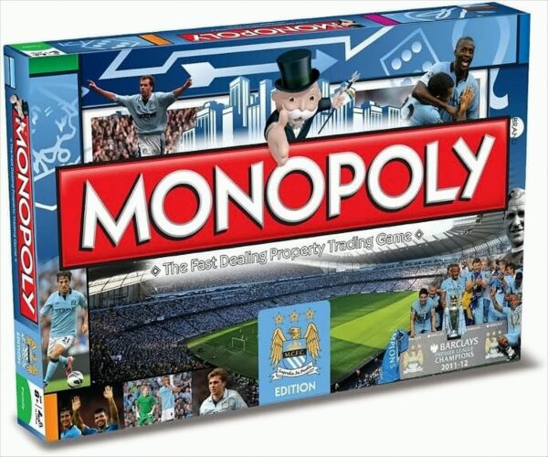 Manchester City FC Monopoly Board Game