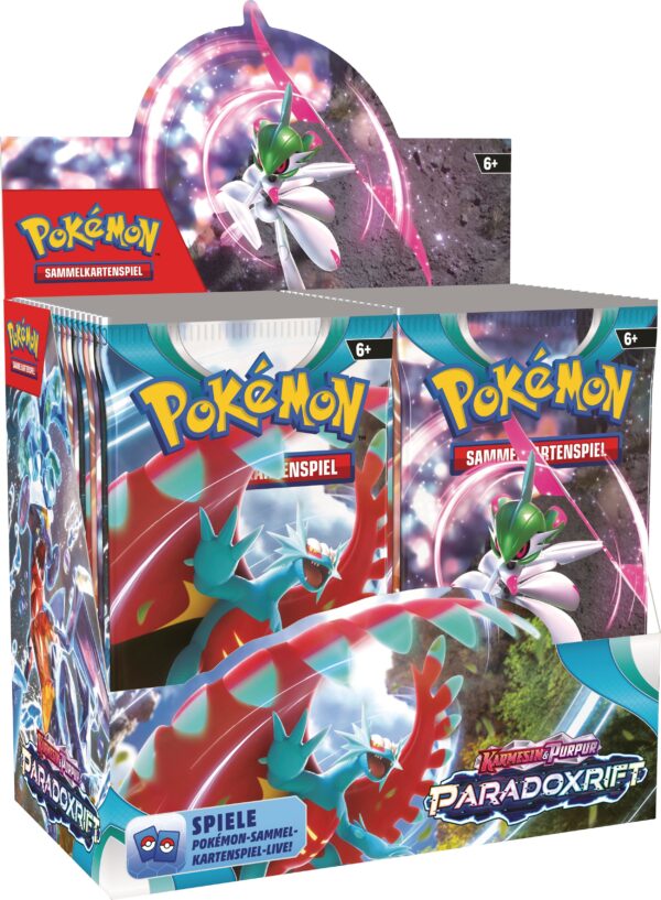 Pokemon Karmesin & Purpur – Paradoxrift Booster-Display