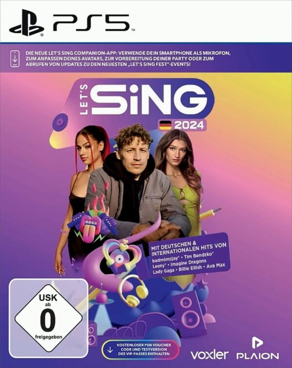 Let's Sing 2024 German Version (PS5) (USK)