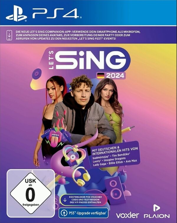 Let's Sing 2024 German Version (PS4) (USK)