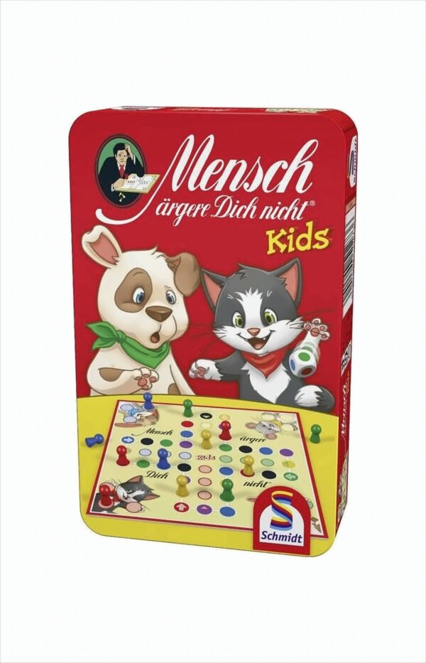 Mensch ärgere Dich Nicht Kids - Metalldose