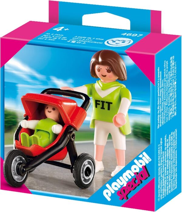 Playmobil 4697 - Special Mama mit Baby-Jogger