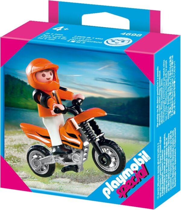 PLAYMOBIL 4698 Kinder-Motocross