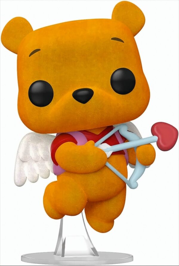 Funko POP - Disney - Winnie The Pooh Flocked as Cupid Exclusive