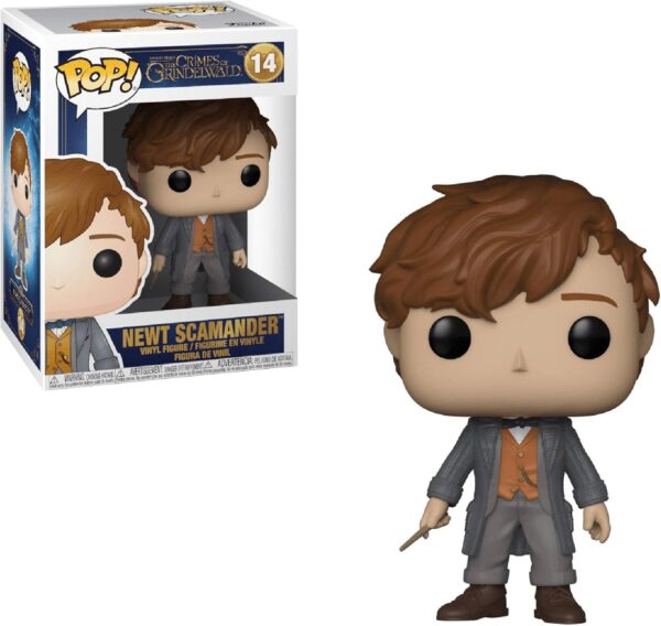 Funko Pop - Phantastische Tierwesen 2 Newt Scamander 9 cm Zauberstab