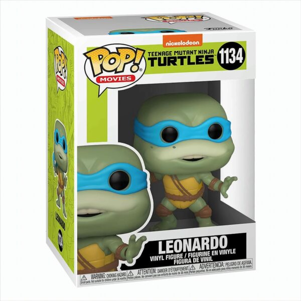 Funko Pop Movies - Teenage Mutant Ninja Turtles 2- Leonardo