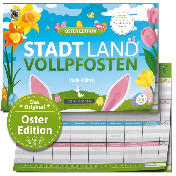 STADT LAND VOLLPFOSTEN - OSTERN EDITION DinA4-Format