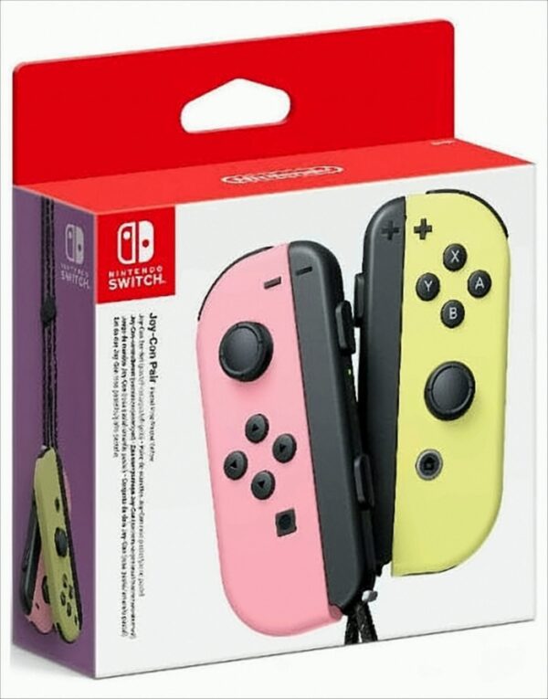 Switch Controller Joy-Con 2er pastell rosa/gelb