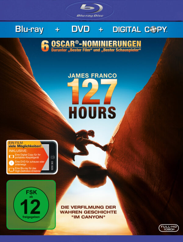 127 Hours (+ DVD, inkl. Digital Copy)