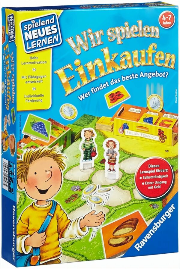 Wir spielen Einkaufen