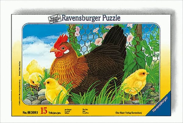 Rahmenpuzzle - Die Henne