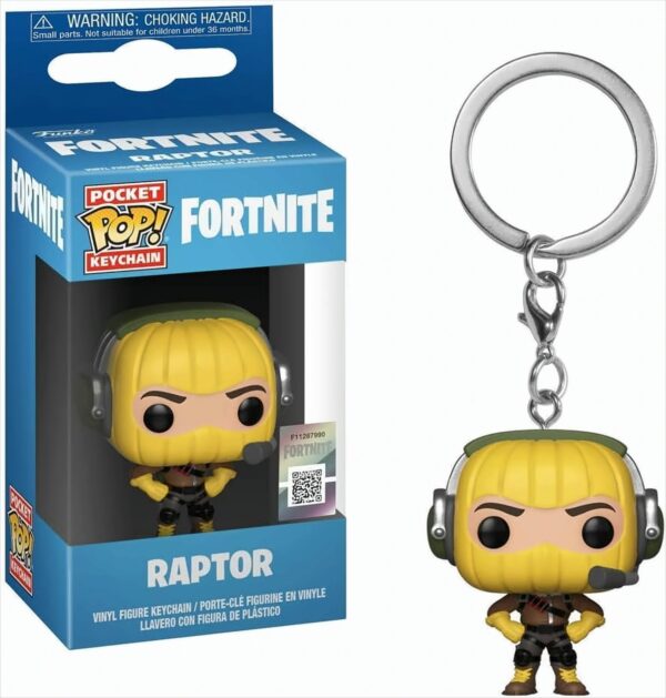 Funko POP - Keychain Fortnite - Raptor