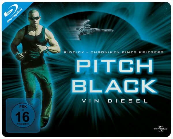 Pitch Black - Planet der Finsternis (Limited Edition, Quer-Steelbook)