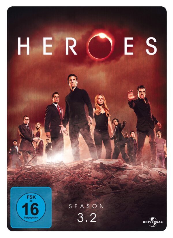 Heroes - Season 3.2 (3 DVDs, Steelbook)