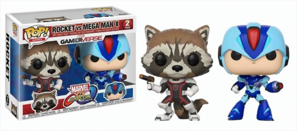 Funko Pop - Marvel vs Capcom - Rocket and Mega Man X