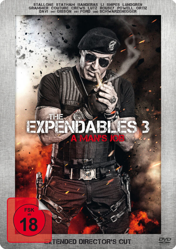 The Expendables 3 - A Man's Job - Extended Director's Cut - Steelbook [LE]