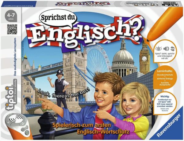 tiptoi Sprichst du Englisch Lerne spielerisch und interaktiv Englisch