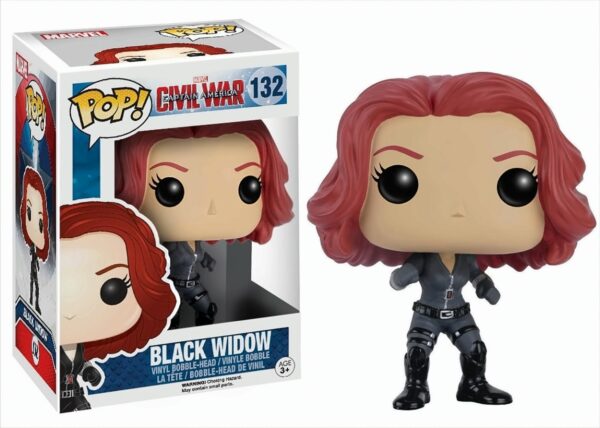 Funko Pop - Captain America Civil War - Black Widow