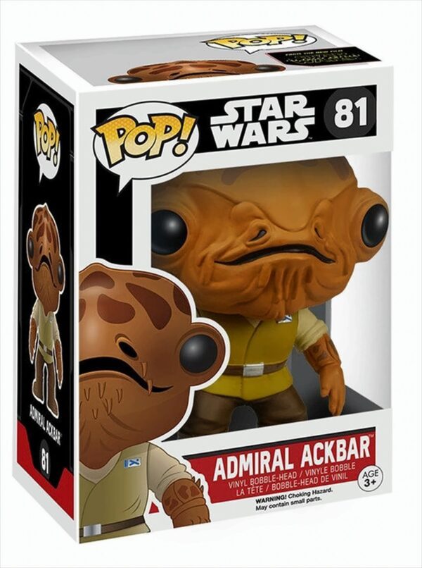 Funko Pop - Star Wars Episode 7 - Admiral Ackbar 81