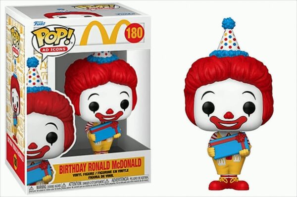 Funko POP AD Icons - McDonalds - Birthday Ronald McDonald