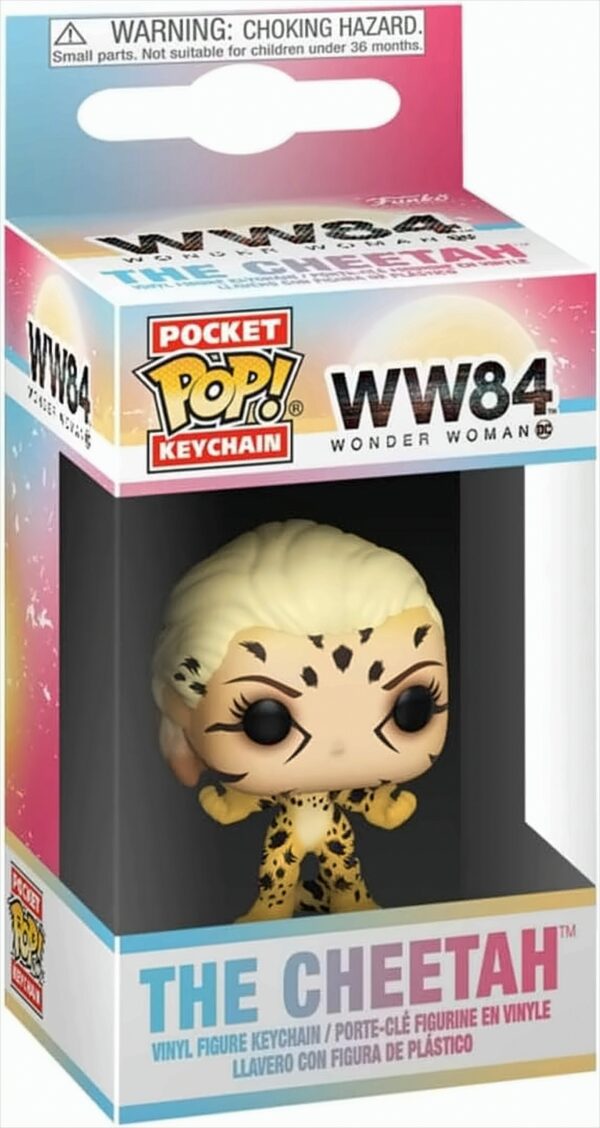 Funko Pop Schlüsselanhänger - WW84 - The Cheetah