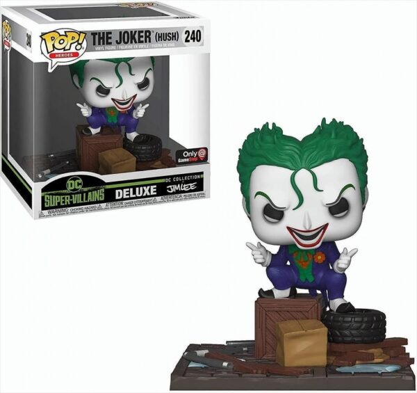 Funko Pop Heroes - The Joker - DC Super Villains Deluxe - Jim Lee 240