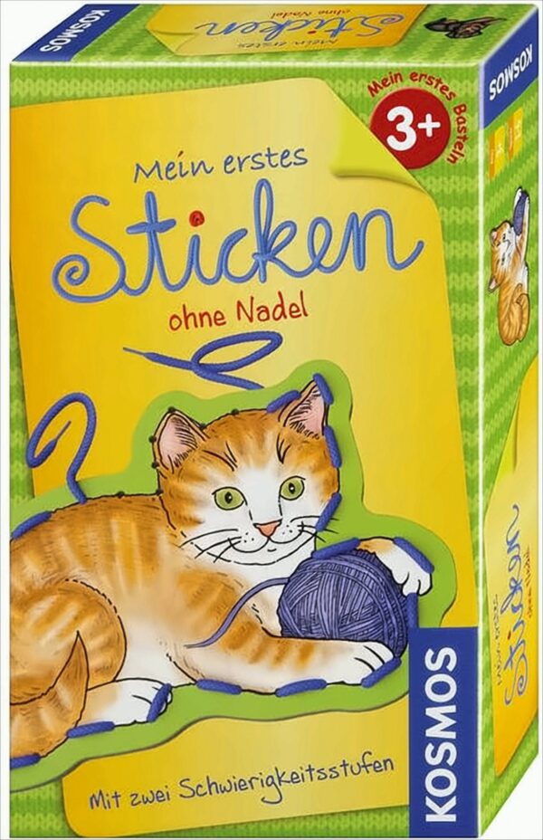 Mein erstes Sticken ohne Nadel