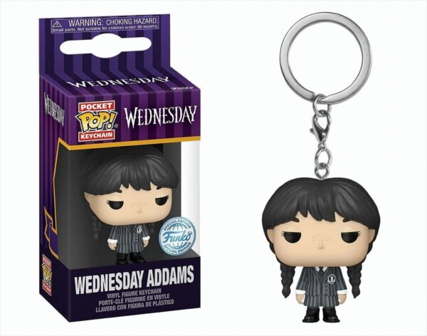 POP Keychain Wednesday - Wednesday Addams