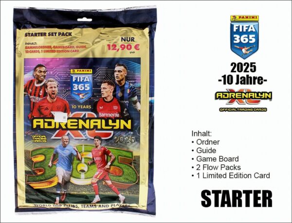 2025 FIFA 365 Adrenalyn XL TC Starter Deutsch