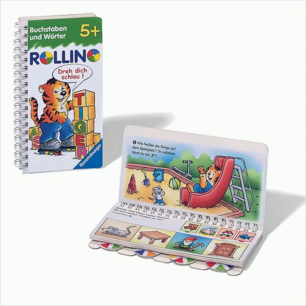 Rollino Buchstaben und Wörter