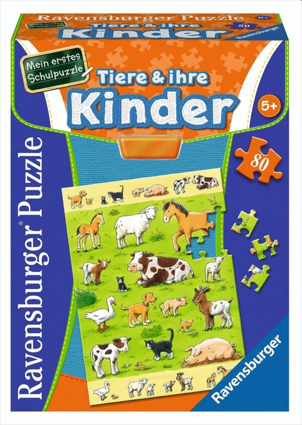 Tiere und ihre Kinder, 80 Teile