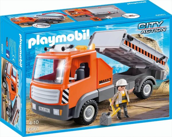 PLAYMOBIL 6861 BaustellenLKW