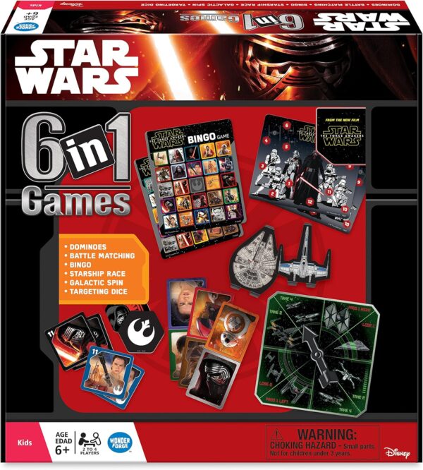 Star Wars Episode 7, 6-in-1-Spieleset (englische Version)