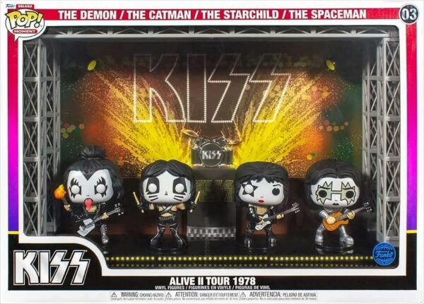 Funko POP Moments Deluxe - Kiss Alive II Tour 1978 03