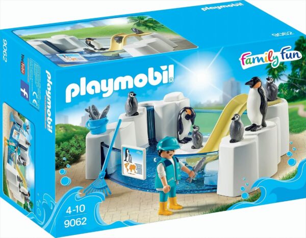 PLAYMOBIL Family Fun 9062 Pinguinbecken