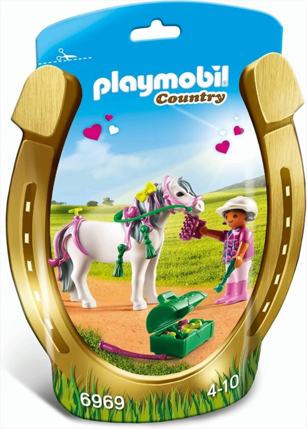 PLAYMOBIL Country 6969 Schmück-Pony Herzchen