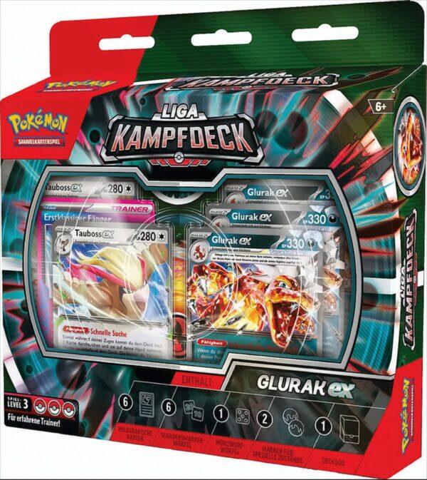 Pokémon Liga-Kampfdeck Glurak-ex