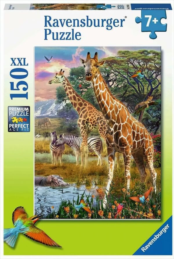 Bunte Savanne, 150 Teile Puzzle