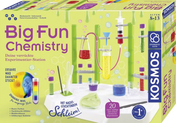 Big Fun Chemistry Die verrückte Chemie Station Experimentierkasten