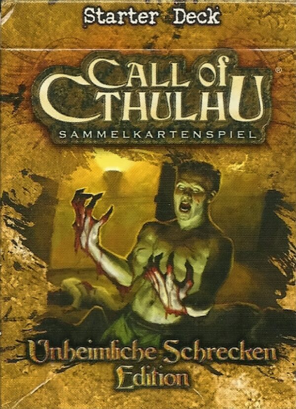 Call of Cthulhu Starter Deck Deutsch - Unheimliche Schrecken