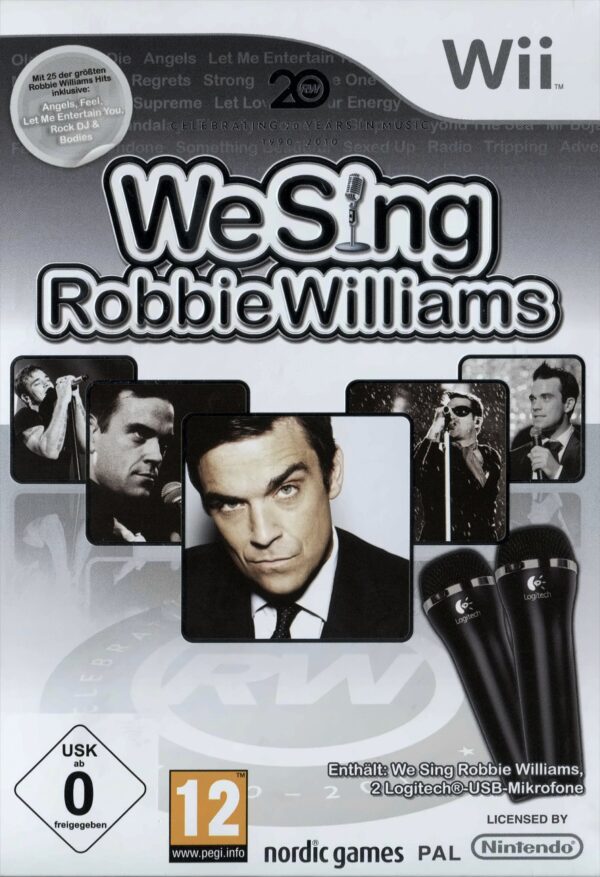 We Sing: Robbie Willams inkl. 2 Mikrofone