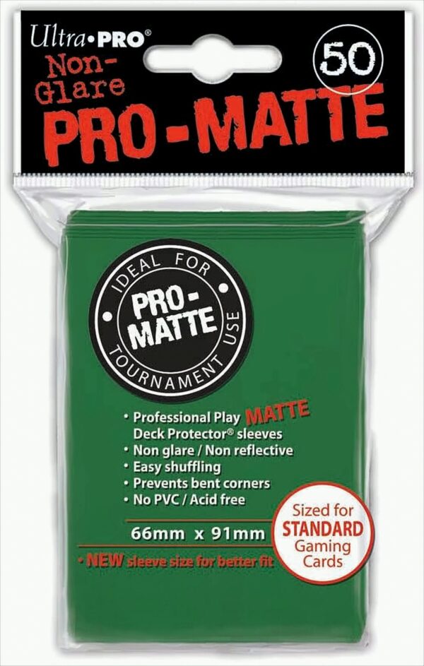 Ultra Pro-Matte Sleeves green (50 ct.)