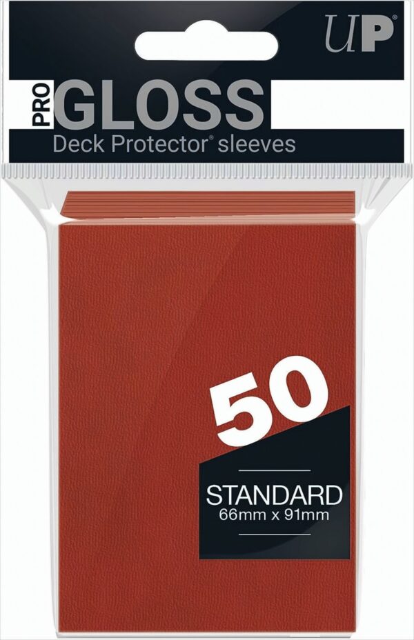 Ulta Pro Deck Protectors Lava Red (50 ct.)