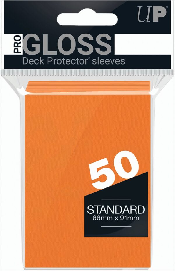 Deck Protector Sleeves Orange (50 ct.)