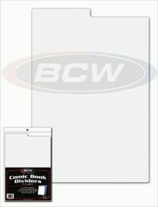 BCW Comic Book Dividers white (25 ct.)