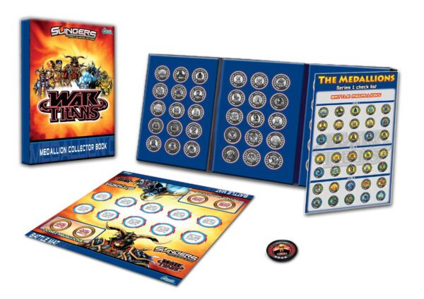 Slingers War Titans Collector Book