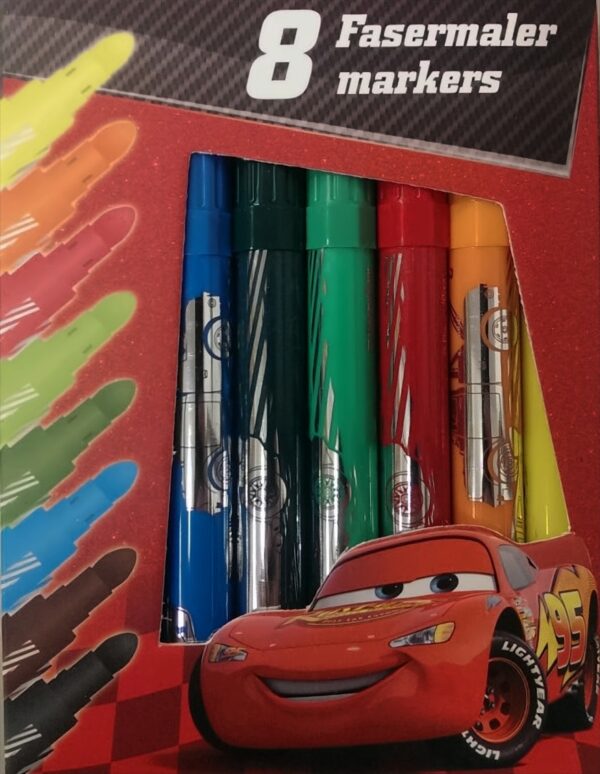 Disney Cars 8 Fasermaler