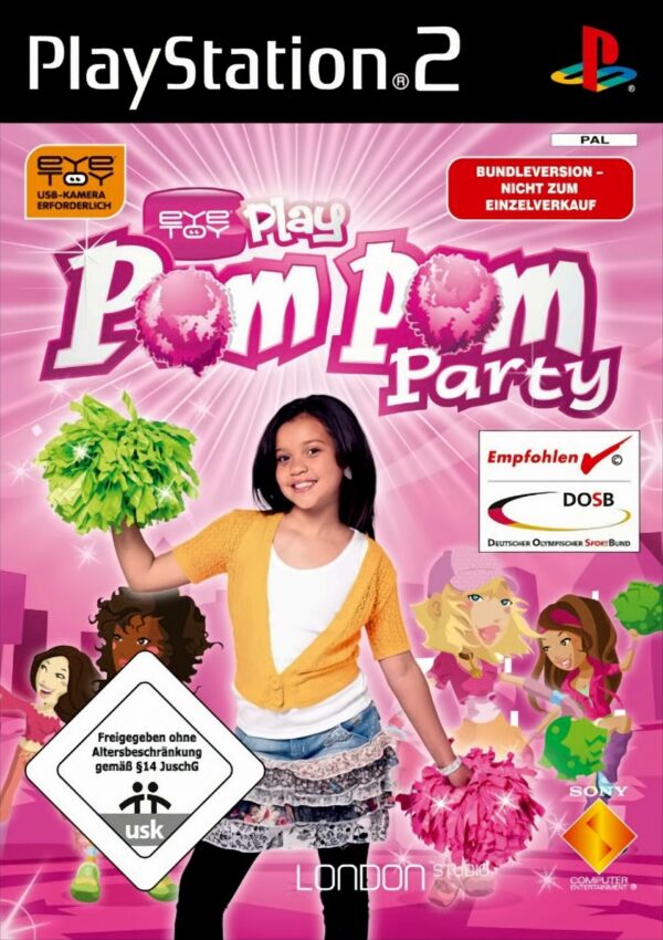 Eyetoy: Play Pom Pom Party inkl. PomPoms