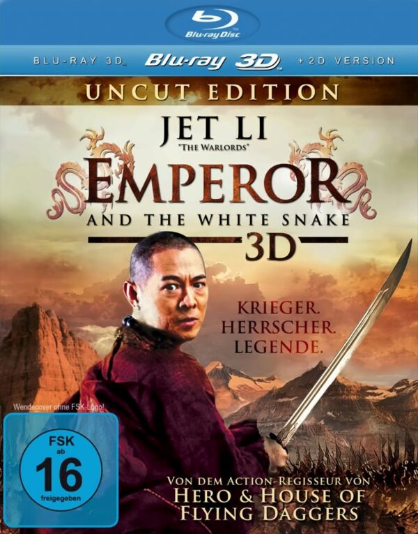 Emperor and the White Snake (Blu-ray 3D, Uncut Edition)