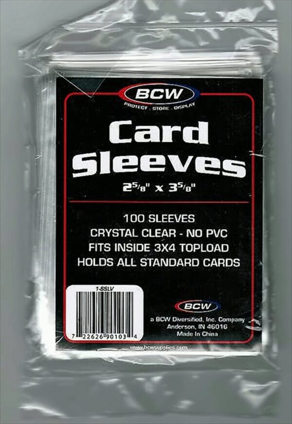 BCW Soft Sleeves (100 ct.)